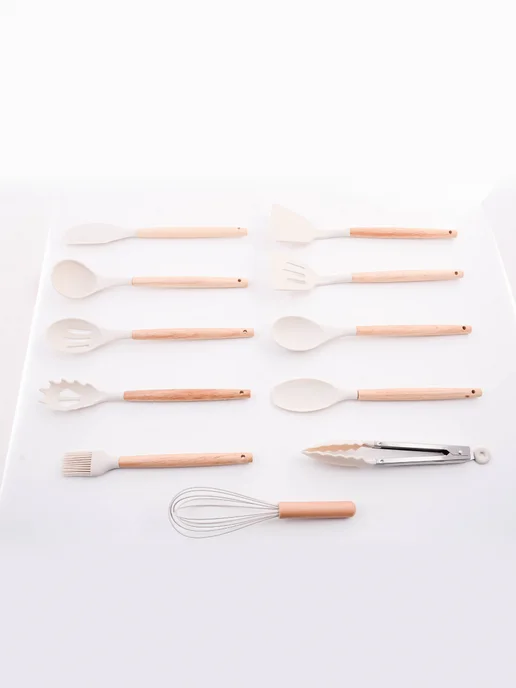 Набор кухонных принадлежностей с подставкой большой - фото 10