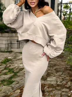 BBird's Костюм с юбкой трикотажный - фото 10