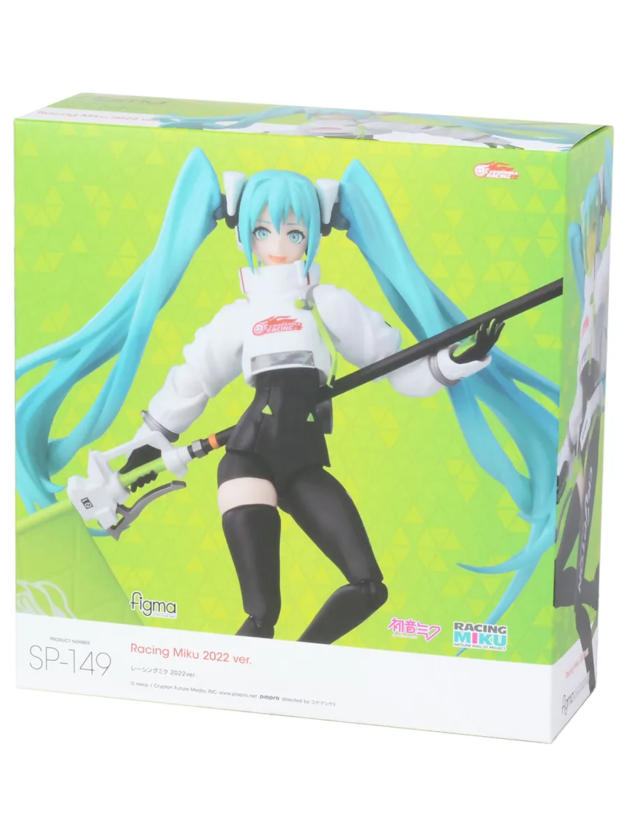 Фигурка аниме Хацунэ Мику Figma Racing Hatsune Miku 2022