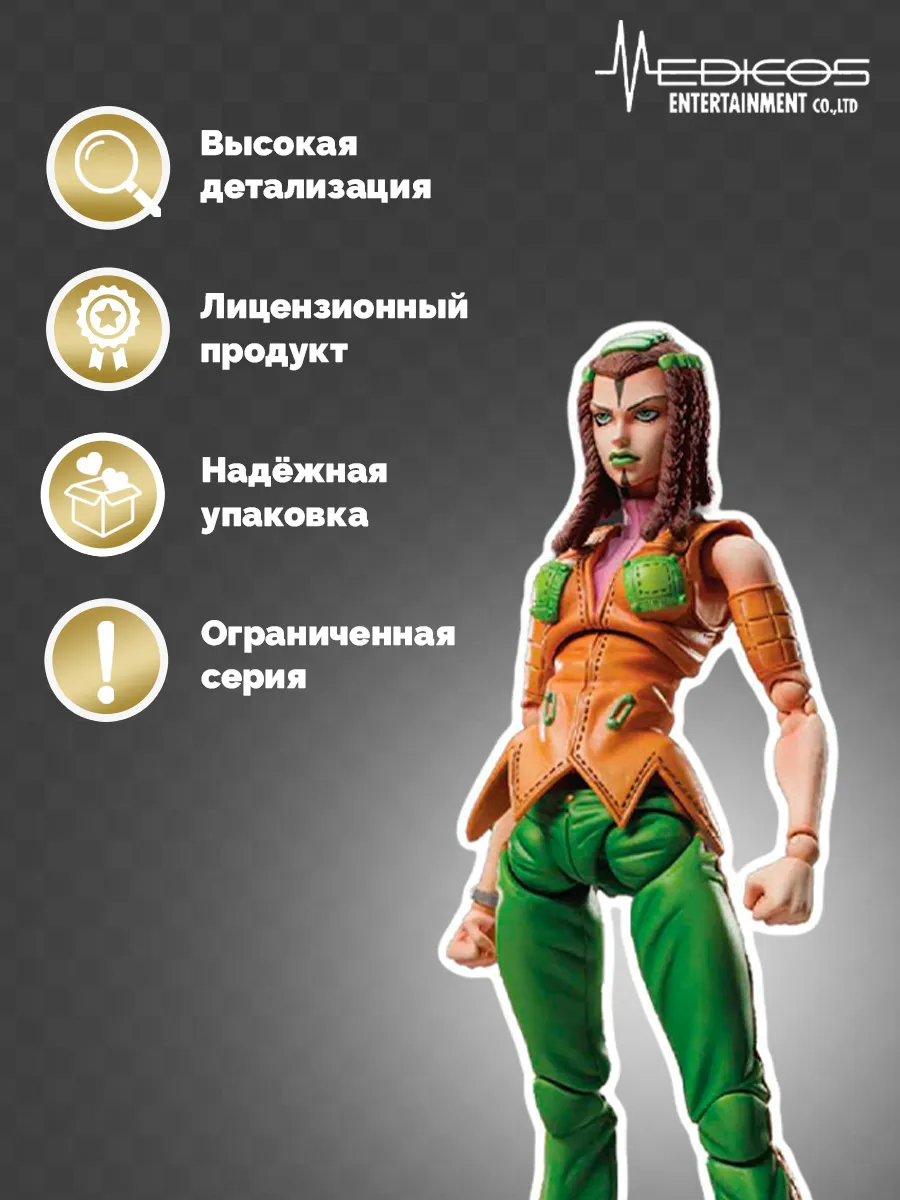 Фигурка аниме Эрмес Костелло Jojo's Bizarre Adventure