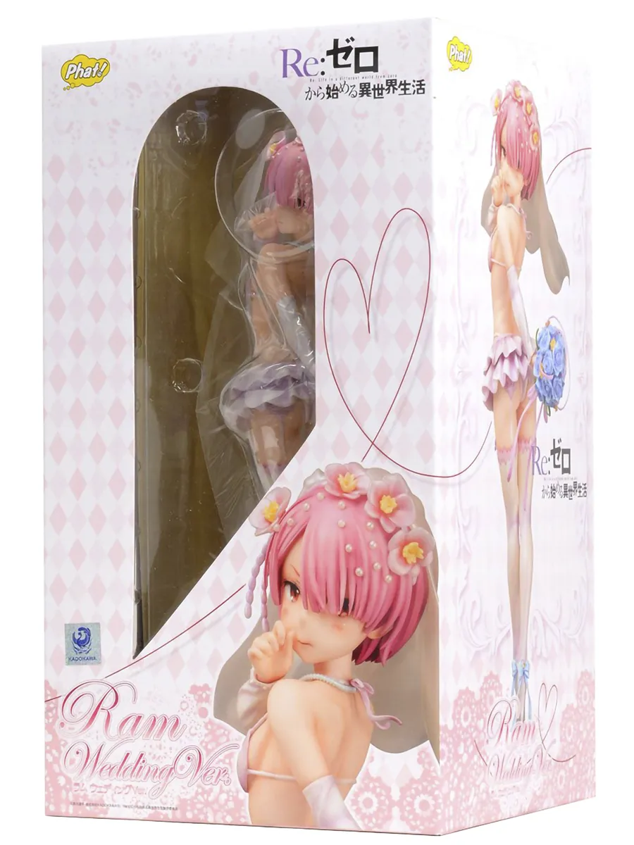 Фигурка аниме Рам Re:Zero Жизнь с нуля Свадебная Версия