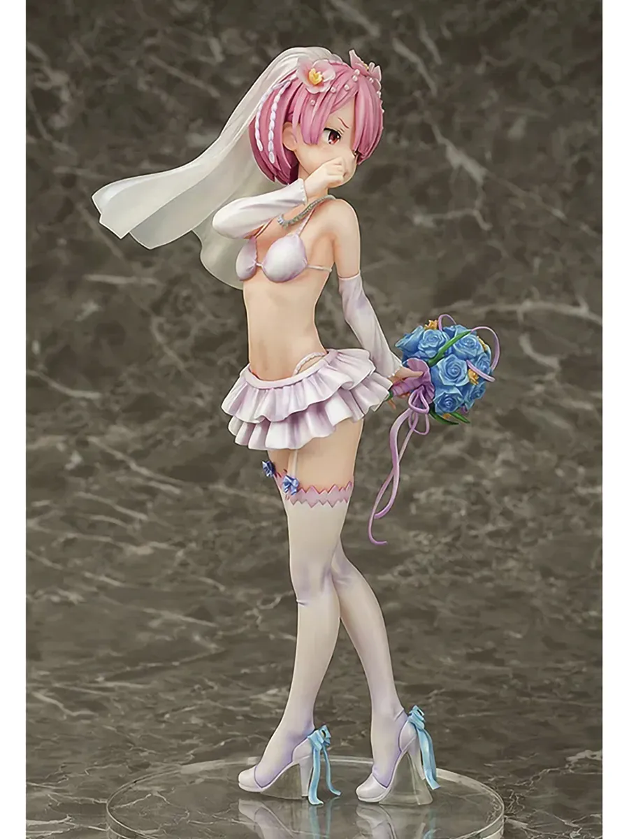Фигурка аниме Рам Re:Zero Жизнь с нуля Свадебная Версия