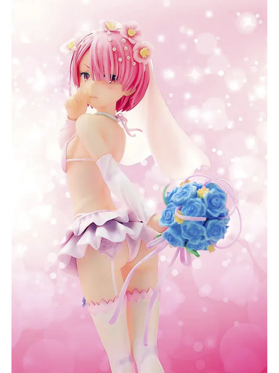 Фигурка аниме Рам Re:Zero Жизнь с нуля Свадебная Версия