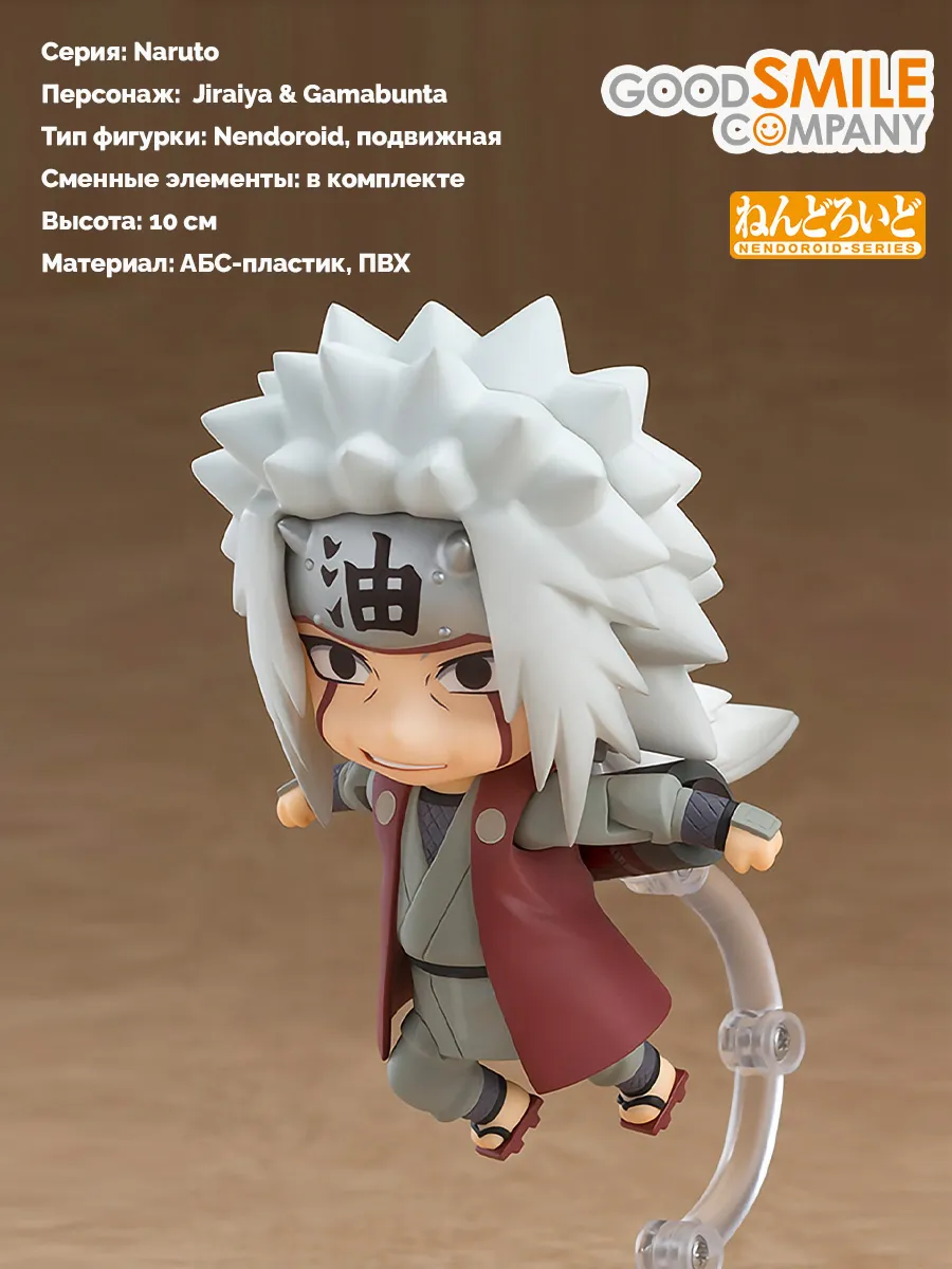 Фигурка аниме Джирайя и Гамабунта Naruto Jiraiya & Gamabunta