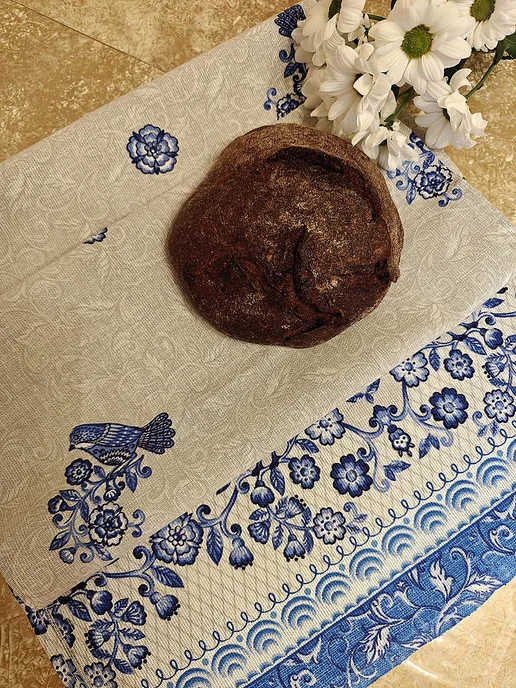 Текстиль домашний Рушник свадебный под ноги совет да любовь, голубой, фото 3