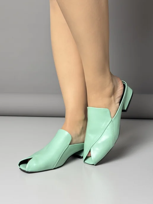 GGI-Shoes Мюли, зеленый, фото 4
