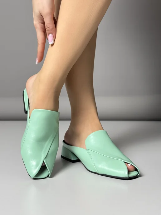 GGI-Shoes Мюли, зеленый, фото 5