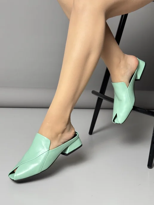GGI-Shoes Мюли, зеленый, фото 6
