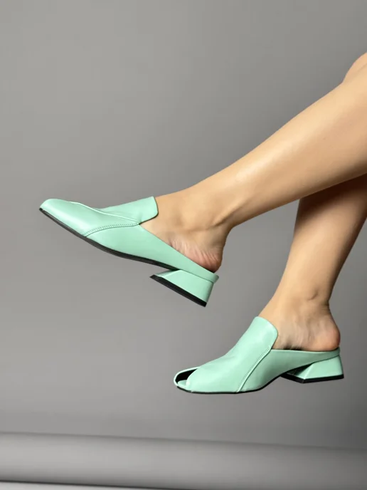 GGI-Shoes Мюли, зеленый, фото 7