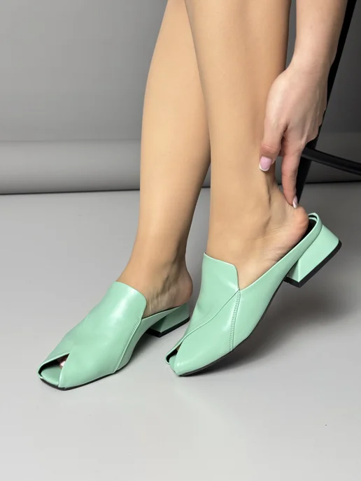 GGI-Shoes Мюли, зеленый, фото 8