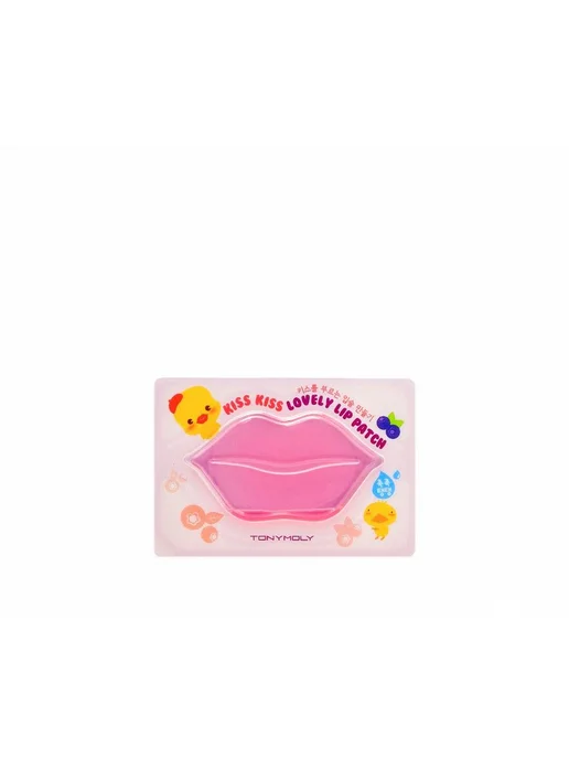 Патчи для губ Tony Moly Kiss kiss lovely lip patch