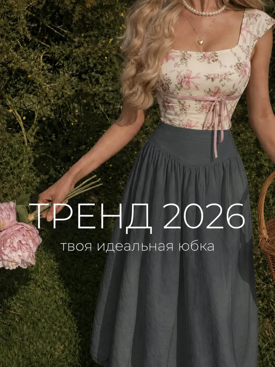 Юбка миди