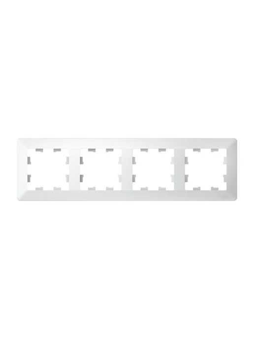 Systeme Electric Рамка Schneider Electric AtlasDesign Air 4-пост. Лотос, белый, фото 2