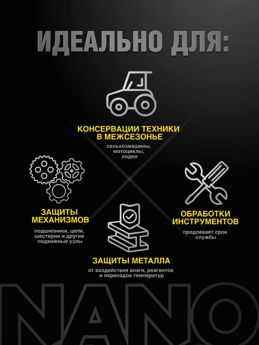 Nanoprotech Антикор Антикоррозийное покрытие, 650 мл, 650 мл, фото 2