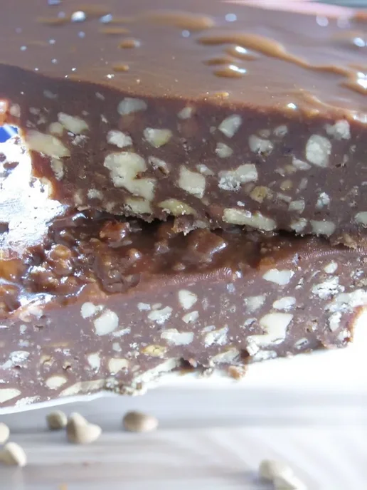 Щербет "Медовый" с грецким орехом без сахара, грецким орехом, фото 2