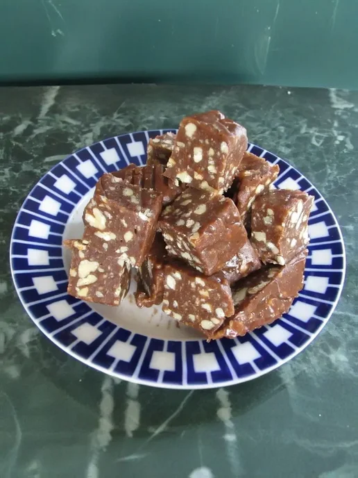 Щербет "Медовый" с грецким орехом без сахара, грецким орехом, фото 4
