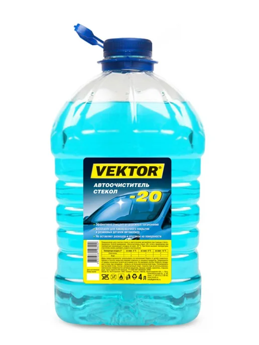 VEKTOR Автоочиститель стёкол -20° C, 4 л, 4 л, фото 2