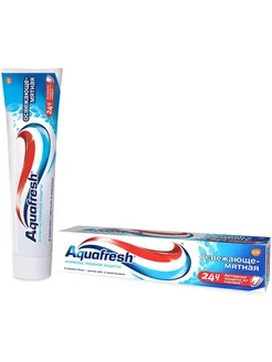 Зубная паста AQUAFRESH Освежающе-мятная, 100 мл 351900422 купить за 2 412 ₽ в интернет‑магазине Wildberries