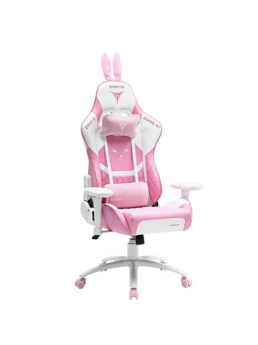 ZONE-51 Кресло компьютерное игровое ZONE51 BUNNY Pink, розовый