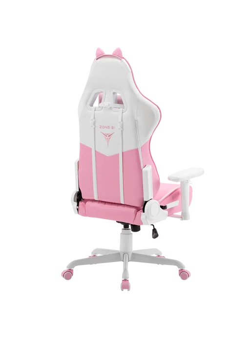 ZONE-51 Кресло компьютерное игровое ZONE51 KITTY MEOW Edition Pink, розовый, фото 4