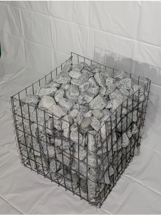 AQUASTONE Камни для бани и сауны Жадеит обвалованный 40-70мм, 20 кг, 20 кг, фото 3