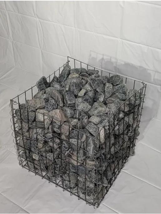 AQUASTONE Камни для бани и сауны Жадеит обвалованный 40-70мм, 20 кг, 20 кг, фото 4