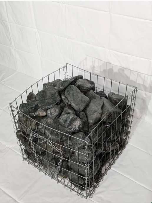 AQUASTONE Камни для бани и сауны Порфирит обвалованный 70-150мм, 20 кг, 20 кг, фото 4