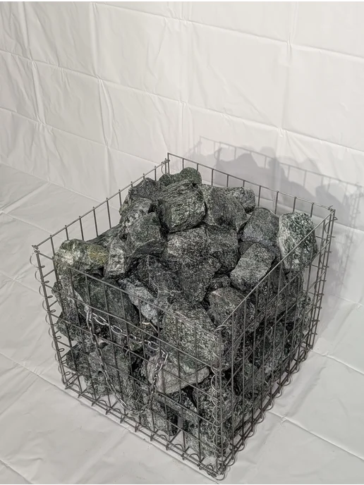 AQUASTONE Камни для бани и сауны Жадеит колотый 70-150мм, 20 кг, 10 кг, фото 4