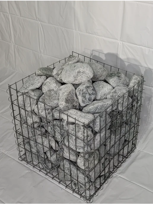 AQUASTONE Камни для бани и сауны Жадеит обвалованный 40-70мм, 20 кг, 10 кг, фото 3