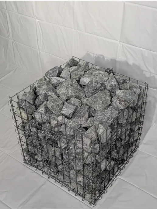 AQUASTONE Камни для бани и сауны Жадеит колотый 70-150мм, 20 кг, 10 кг, фото 3