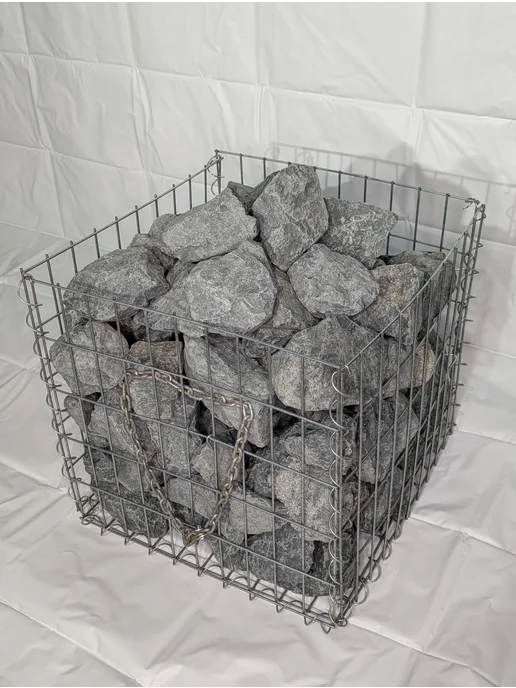AQUASTONE Камни для бани и сауны Порфирит колотый 70-150мм, 10 кг, 10 кг, фото 3