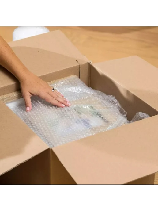 ТД Румянцевъ Пленка пупырка воздушно-пузырчатая 0.75х50м, 50 м, фото 4