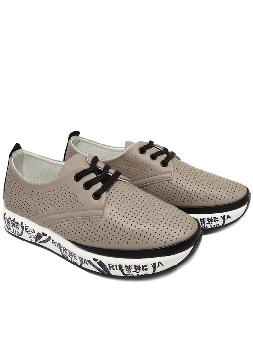 Melitta shoes Мокасины летние на платформе, бежевый