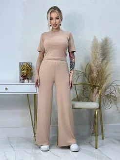Костюм лапша брючный в рубчик LISA CLOTHING 355070089 купить за 1 039 ₽ в интернет‑магазине Wildberries