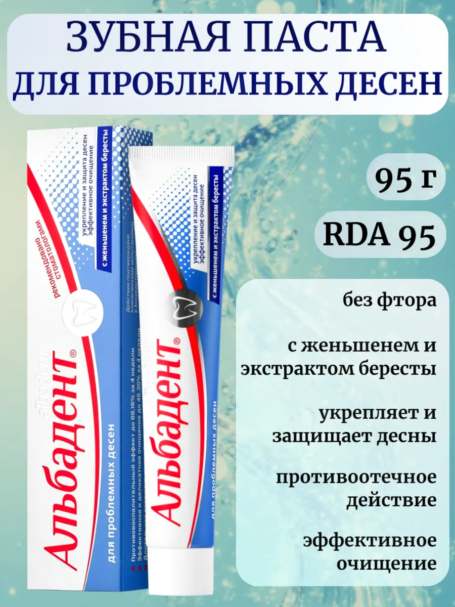 Зубная паста Для проблемных десен