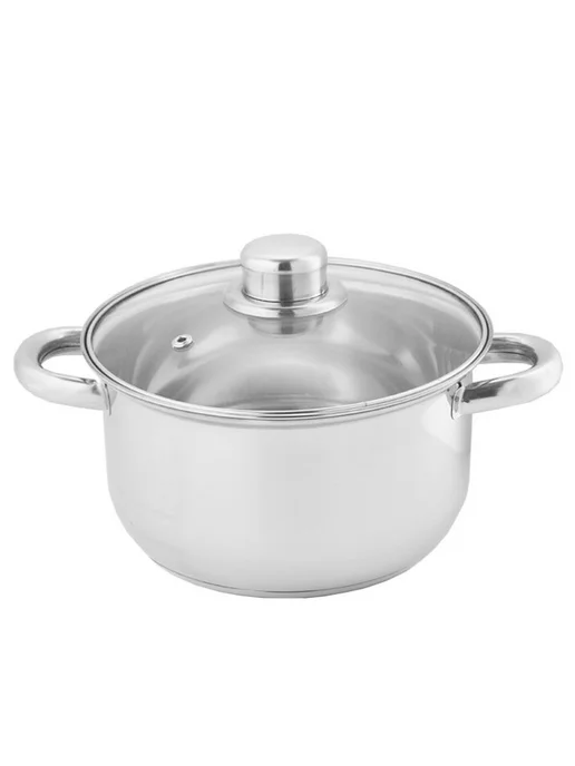 Webber Кастрюля 2.6 л из нержавеющей стали с крышкой BE-156 2, 2,6 л