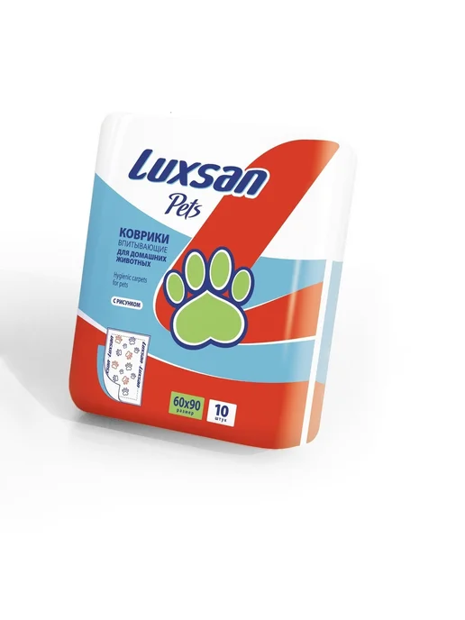 Luxsan Пеленки впитывающие для животных 60x90 см, 20 шт, 60x90 см, 20 шт, фото 2