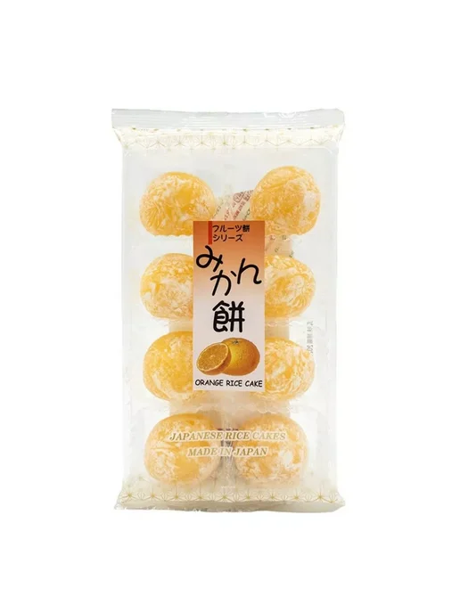 Kubota Seika Моти рисовые пирожные Дайфуку мандариновые, 235 г, 235 г, фото 4