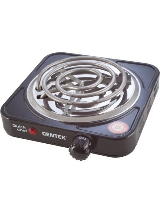 Настольная электрическая плита Centek CT-1508 White, черный