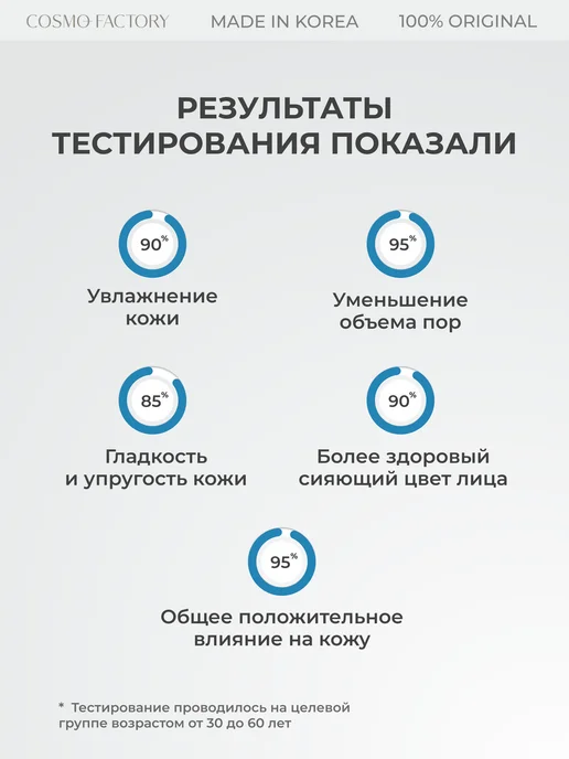 COSMO FACTORY Гидрогелевые тающие маски с гиалуроновой кислотой 3 шт, 3 шт, фото 6
