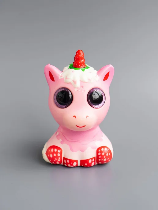 DECORICA TOYS Игрушка сквиш Единорог большой, розовый, фото 4