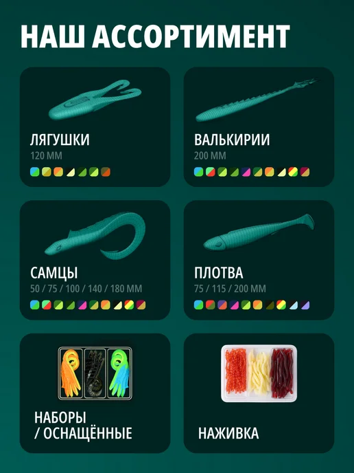 BIG FISH Силиконовые приманки виброхвост на щуку судака и окуня, голубой, фото 8