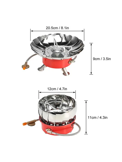 Ветрозащитная газовая плита Lixada Р China Цв Only Stove, вариант, фото 4