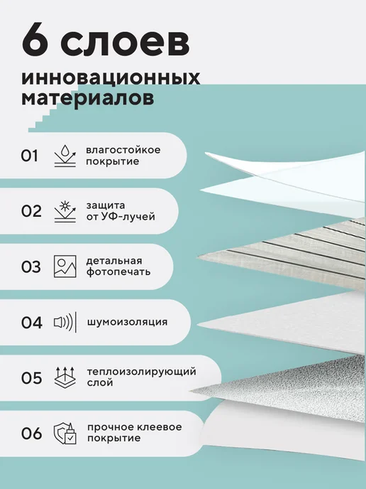 Conflate Панели самоклеящиеся для стен и полов, 30x30 см, 20 шт, 10 шт, фото 2