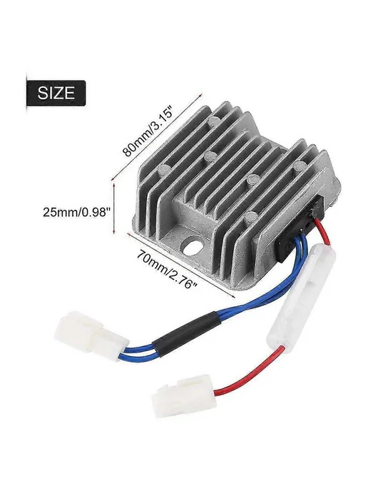 Регулятор напряжения 186F DC12V для генератора, вариант, фото 2
