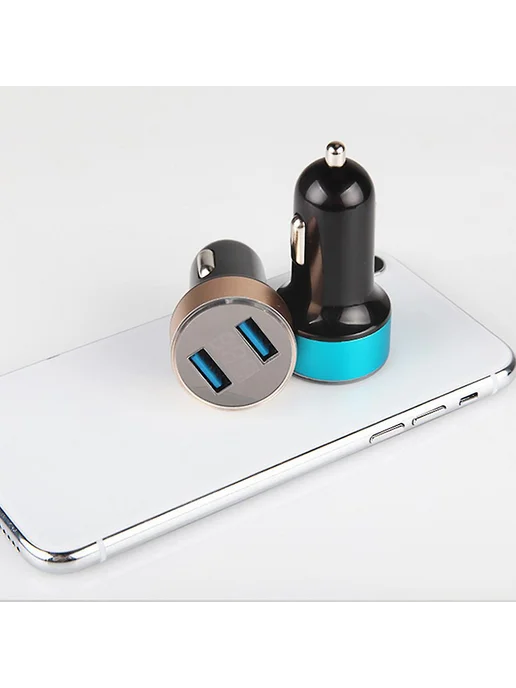 Многофункциональное ЗУ для авто с QC 3 0 Р 1шт Цв синий, 1 шт, фото 3