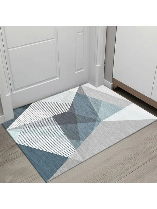 Геом коврик для 60x90см 1ШТ Цв стиль 6 Коврик для двери, 60x90 см, 1 шт, фото 3