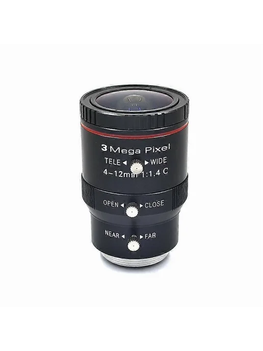 Объектив C-Mount 4-12мм 3МП для CCTV, вариант