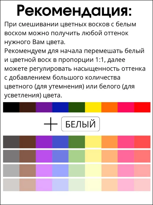 Мастер Свечей Воск для свечей пчелиный Бордовый модельный 1 кг, 1 кг, фото 5