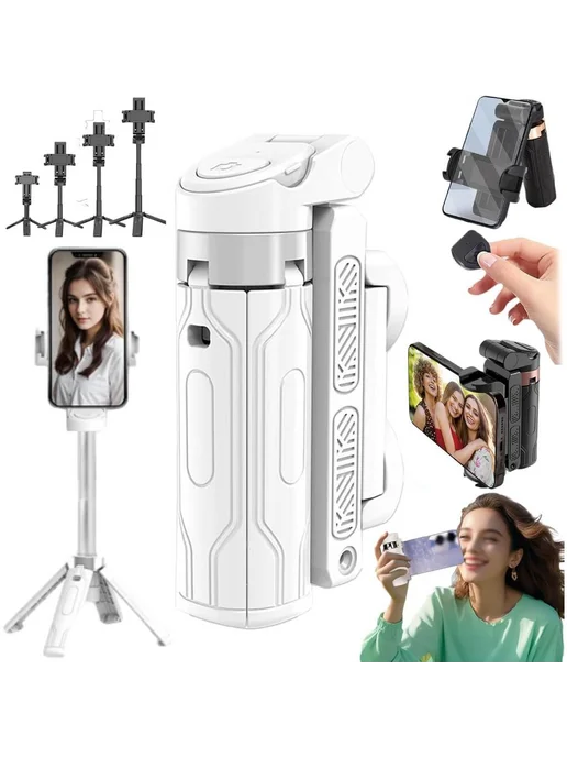 Мини-штатив Pocketflex кнопочное переключение одним нажатие, вариант, фото 2